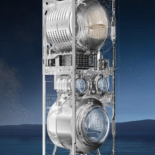 海尔（Haier）洗衣机 H1210-MBLNE/QT98TU1 融合●洗护家 商品图3