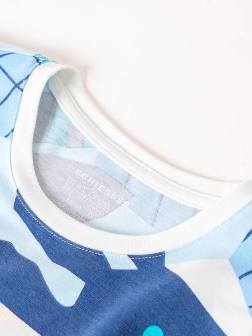 【COOL凉感】SCHIESSER德国舒雅男童COOLMAX凉感吸湿排汗功能面料短袖长裤套装3B/24310H 商品图1