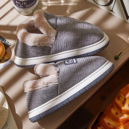 【YW】无忧购59元2双冬季保暖男士居家外穿包跟棉拖鞋清仓合集（截单后3-5天发货) 商品图2
