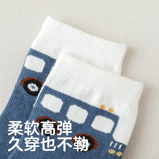 KUB可优比儿童袜子秋季儿童宝宝秋冬袜男女儿童棉袜子加厚保暖 商品图3