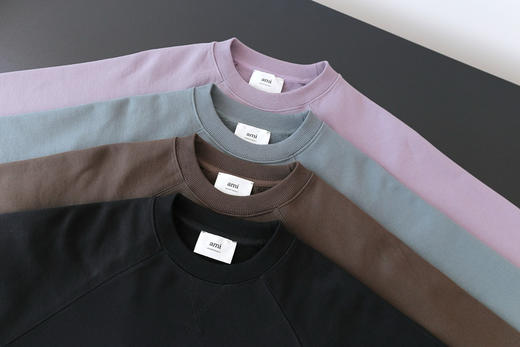 【开放日忙 秒杀价已调 直接拍】返场 AMI 25SS 爱心圆领卫衣 4色情侣款 商品图13