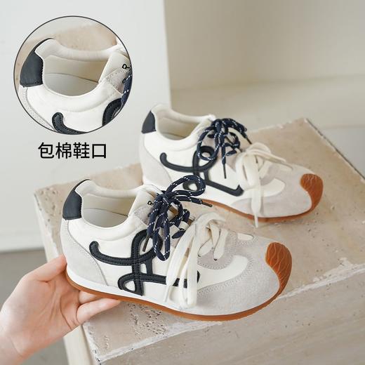 ZHR则则多巴胺阿甘鞋双鞋带增高鞋2025轻便舒适休闲运动鞋女 商品图6