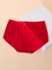 【福禄寿喜鸿运】德国舒雅女士莫代尔红内裤鸿运本命年印花平角底裤(最大尺码XXL)30/22050T 商品缩略图1