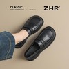 ZHR则则时尚英伦风平底乐福鞋2025秋季新款百搭舒适气质通勤皮鞋 商品缩略图3