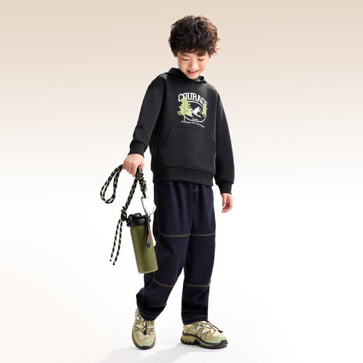 男童带帽长袖卫衣秋季新款安奈儿童装EB531548 商品图1