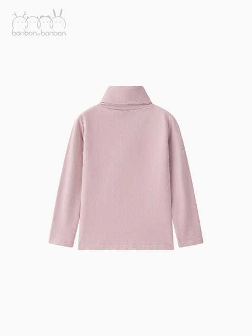 紫色logo刺绣打底衫 商品图1