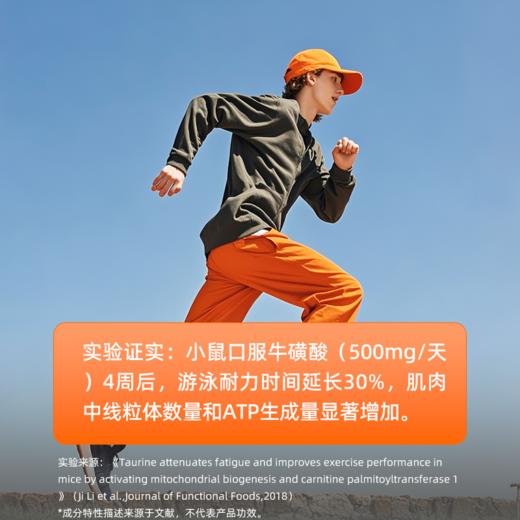 【通过41项检测】牛磺酸胶囊  三件更优惠 顺丰发货 商品图2