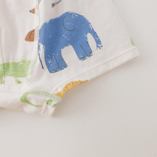 马克珍妮男童趣味涂鸦纯棉内裤2025年新款551857 商品图3