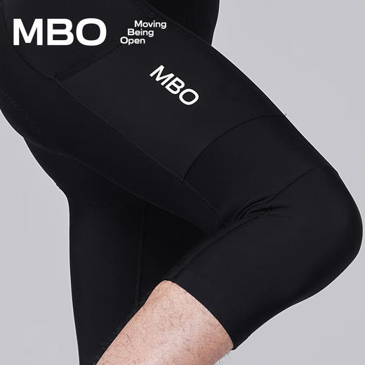 MBO LightWarm™男子秋冬储物抓绒背带骑行七分裤 双箭头 T167C  (经销商专拍链接，非经销商拍单不发货) 商品图8