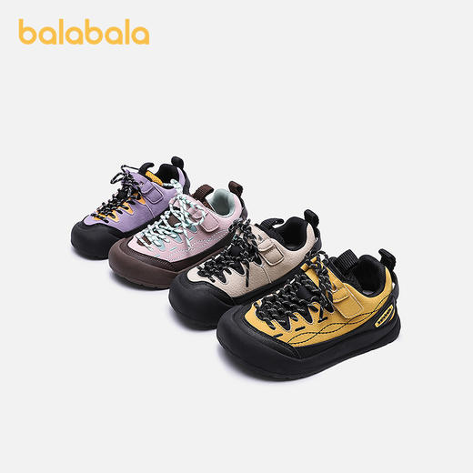 巴拉巴拉童鞋儿童户外鞋男童女童运动鞋透气舒适2025新款春秋鞋子 商品图0