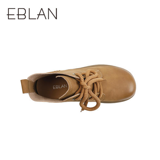 伊伴冬季复古厚底美拉德马丁靴女鞋B25537201 商品图2