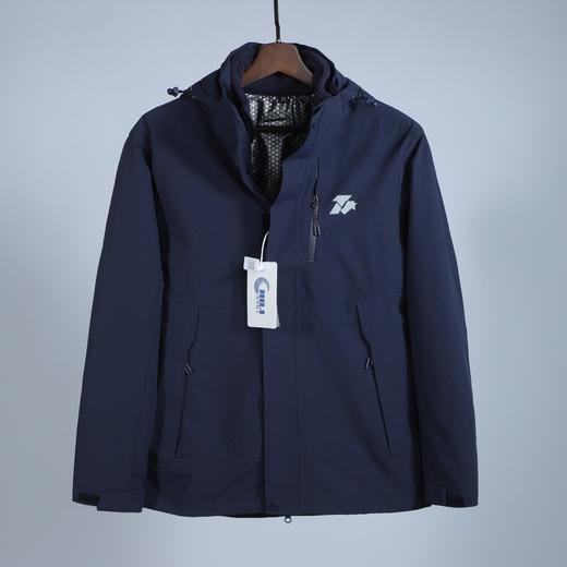 【25石墨烯抓绒三合一冲锋衣】可拆卸帽石墨烯抓绒款真冲锋衣上衣03h 商品图6