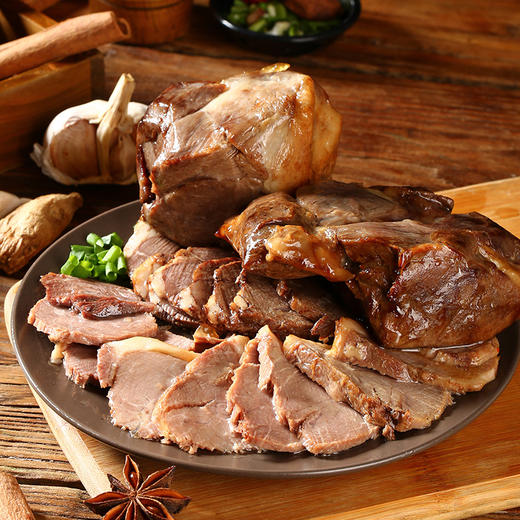 德州扒鸡驴肉礼盒600g/盒山东特产卤味熟食即食中华老字号 商品图1