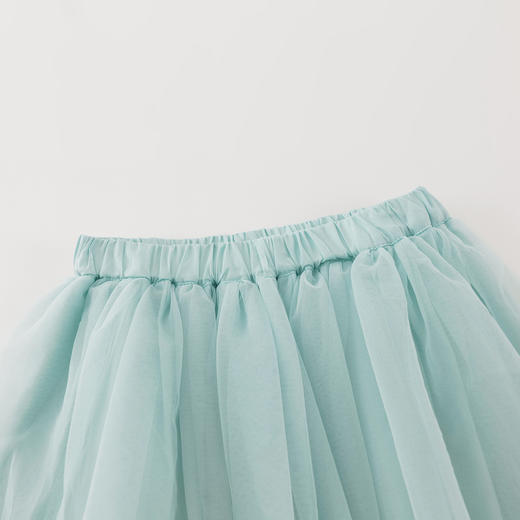 马克珍妮女童蓬松甜美网纱裙2025年秋装新品551919 商品图2