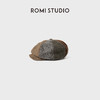 ROMI STUDIO“隐贵绅士”千鸟格纹羊毛花纱英伦贝雷帽RWCWP36509 商品缩略图0