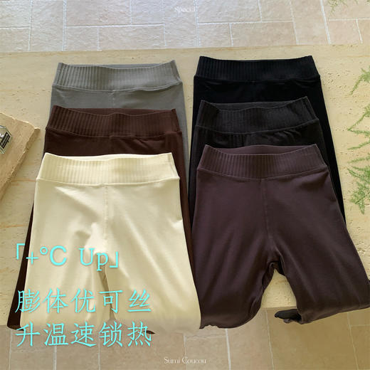 三种厚度！软糯鲨鱼裤女可外穿秋冬2025年新款加厚紧身瑜伽保暖加绒棉裤打底裤 商品图0