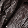 ROMI STUDIO“复古韵味”油蜡皮天然肌理感立领皮衣外套 RWCAWU5631 商品缩略图3