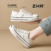 ZHR帆布鞋女休闲板鞋2025女新款透气百搭软底圆头厚底小白鞋 商品缩略图2