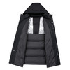 【含鸭绒】圣得西男士2025秋冬款时尚百搭连帽中长款易打理羽绒服 商品缩略图14