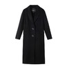 谜底羊毛呢长大衣长袖2025年冬季新品通勤戗驳领正肩女254MD1506 商品缩略图4