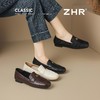 ZHR则则山茶花法式舒适优雅单鞋女2025新款平底乐福鞋中口单鞋子 商品缩略图9