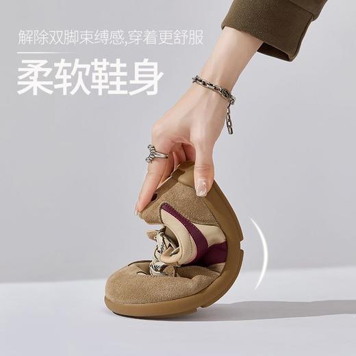 ZHR复古德训鞋2025春秋新款女鞋平底舒适美拉德风休闲运动鞋 商品图3