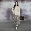 奢姿大码女装2025秋季气质复古格纹半身裙胖妹妹时尚经典风裙子9953335182 商品缩略图4