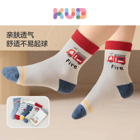 KUB可优比儿童袜子秋季儿童宝宝秋冬袜男女儿童棉袜子加厚保暖