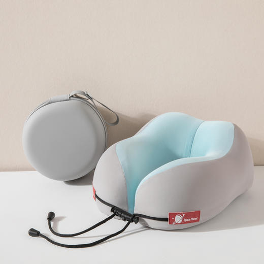 【国庆出游必备！赠送收纳盒】旅行U型护颈枕 360°环绕支撑 可拆卸可调节 超轻便不占空间 商品图11