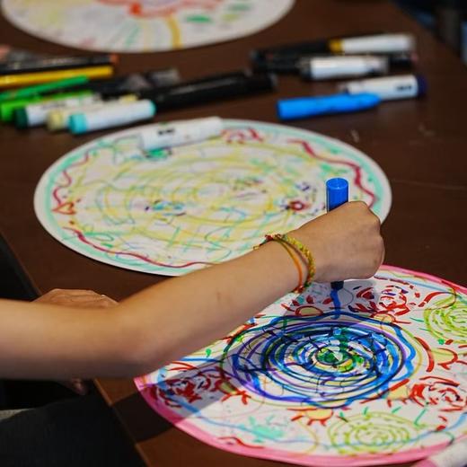 亲子曼陀罗艺术疗愈工作坊 商品图0