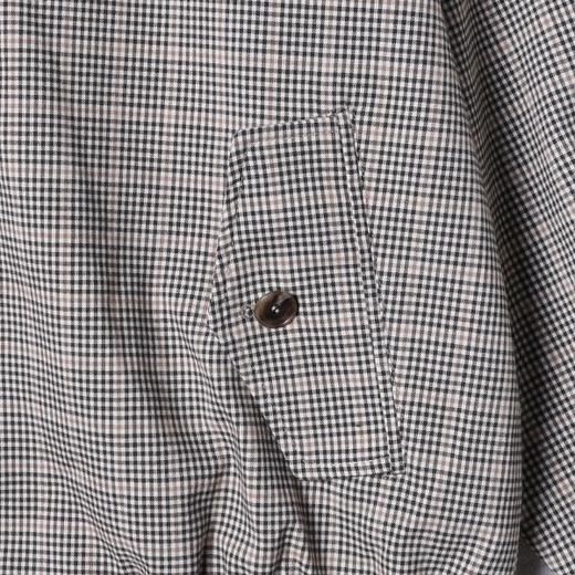 25Y197SDSA男士秋冬新款痞帅男装韩版拼接撞色格纹翻领夹克宽松百搭外套 商品图3