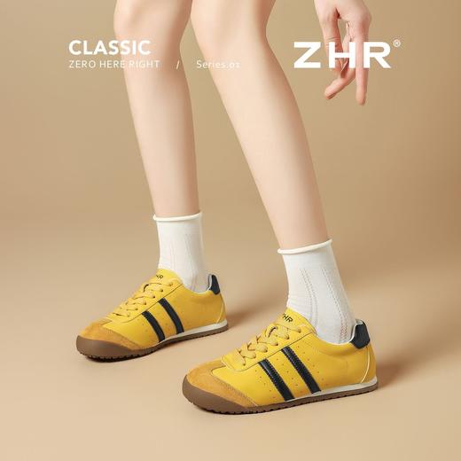 ZHR则则复古德训鞋2025秋季新款软底轻便休闲鞋超百搭透气小白鞋 商品图7