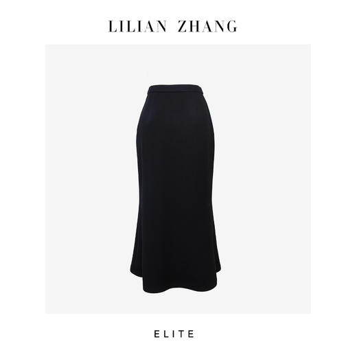 定制—静奢风 —都市摩登—弹力针织羊毛醋酸鱼尾长款半身裙 2503015 商品图1