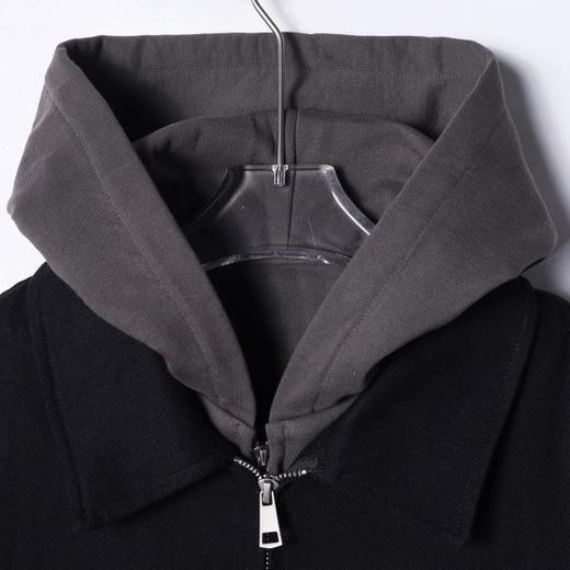 SDSA男士秋冬新款痞帅男装韩版拼接假两件夹克外套开衫时尚上衣 商品图1