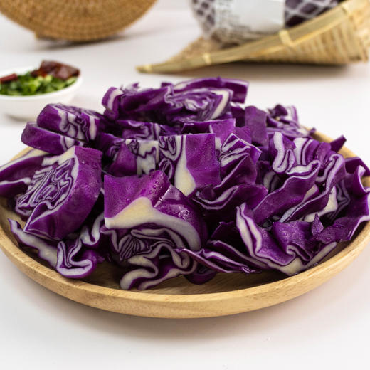 沈佳农有机紫甘蓝 有机种植新鲜蔬菜5斤装【顺丰快递】 商品图2