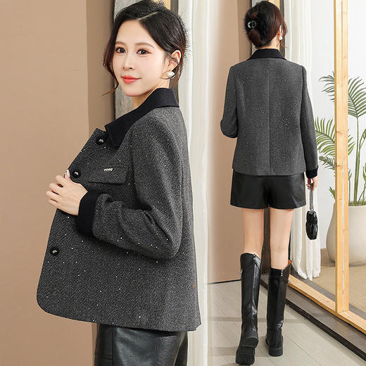 QYM CS25C55 -Y小香风外套洋气休闲上衣 商品图2