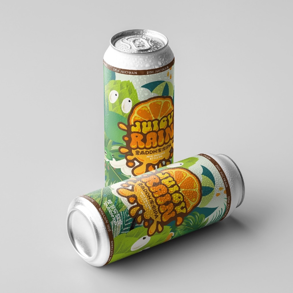 气泡实验室 果雨双倍干投 500ml