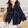 馥迦高品质复古休闲牛仔外套 商品缩略图4