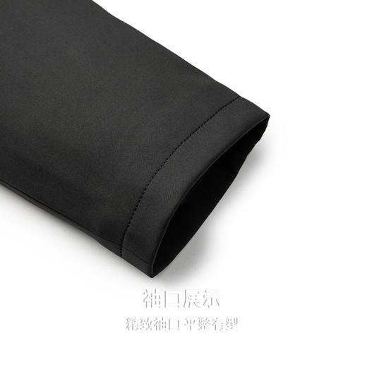 圣得西男士可拆卸内胆夹棉中长夹克2025秋季新款扛皱易打理外套 商品图9