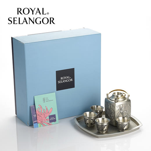 【彼达思】皇家雪兰莪 四君子酒具六件套 商品图2