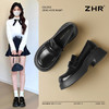 ZHR则则厚底乐福鞋女鞋2025新款英伦风单鞋小香风百搭增高鞋子女 商品缩略图1
