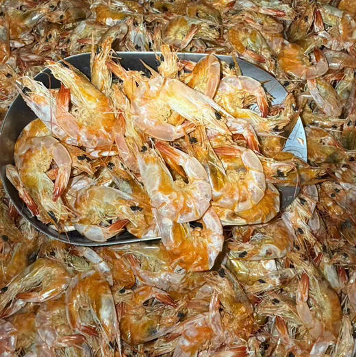 【即食小虾1袋装】活虾制成，4斤鲜虾只能做出1斤虾干，剥开虾头虾壳即可食用，虾肉结实耐嚼！ 商品图5