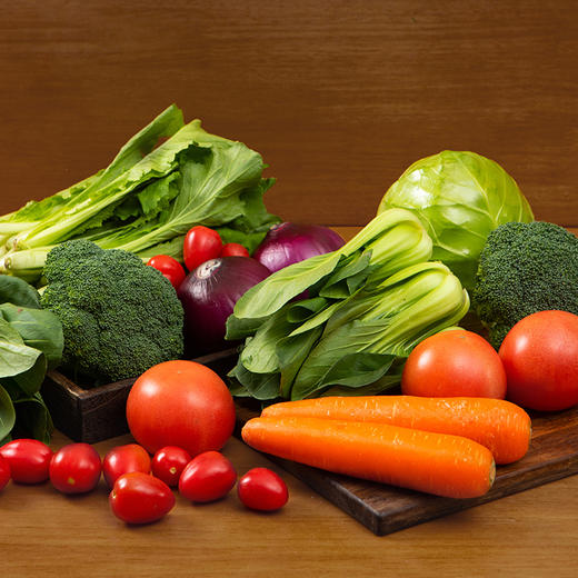 （多包裹发货）北菜园有机蔬菜礼盒8斤+伯纳德臻选牛排礼盒538型1860g【LXKGZQ4.0】 商品图1