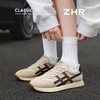 【头层猪皮】ZHR则则经典阿甘鞋情侣秋季舒适百搭休闲运动鞋 商品缩略图4