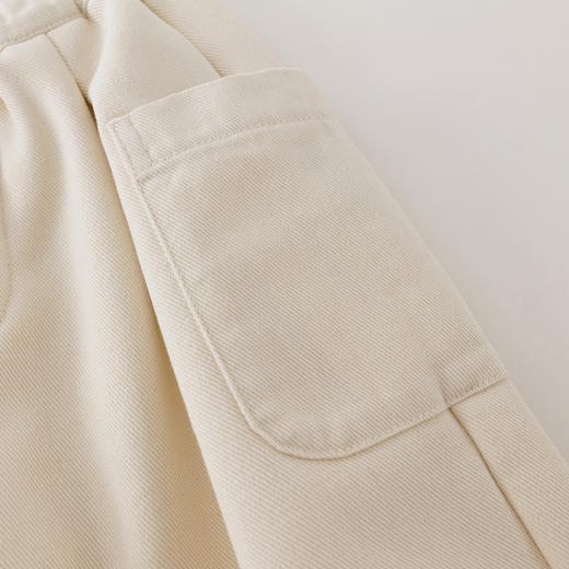 【奥利绒】马克珍妮男女童加绒大口袋直筒裤2025年秋冬新款551303 商品图4