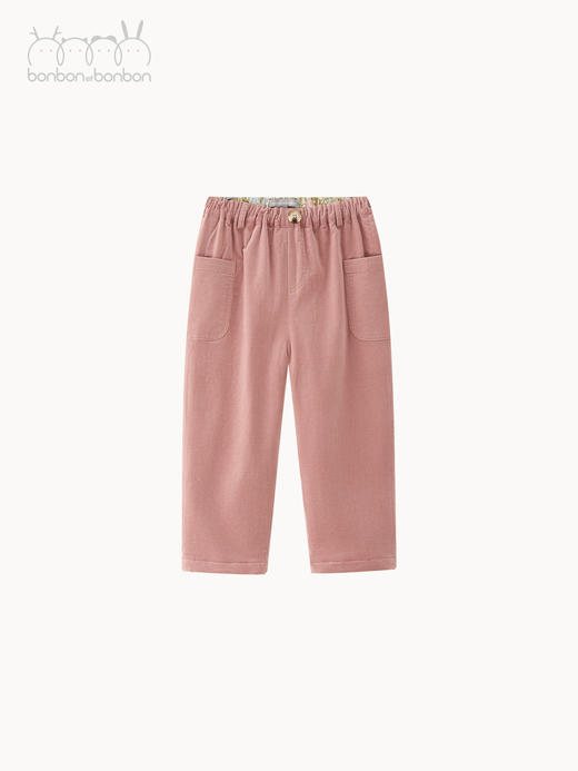 温软加绒灯芯绒裤 商品图0