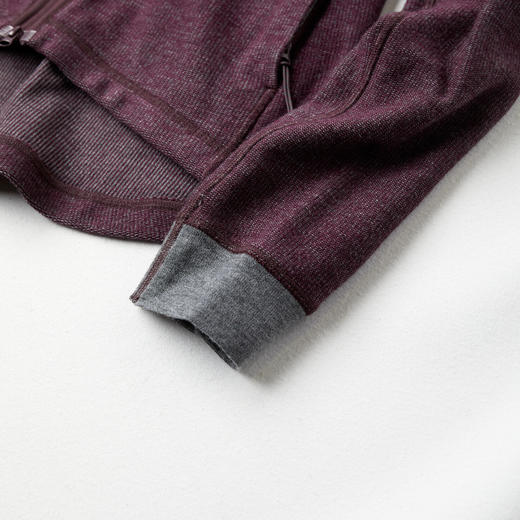 ROMI STUDIO“衣橱调味剂”亲肤软糯毛织美式运动外套RWCAWD5657 商品图3