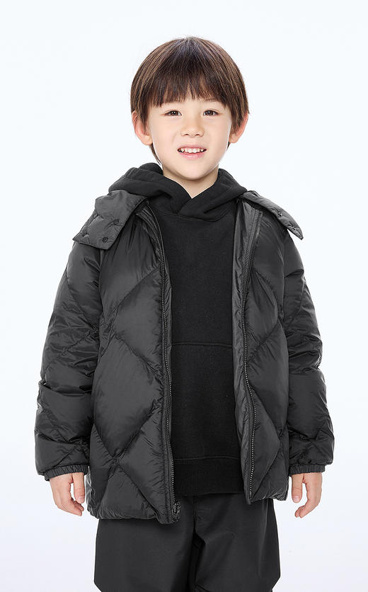 jnby   25年冬款  中长款羽绒服  1P0C10670 商品图3