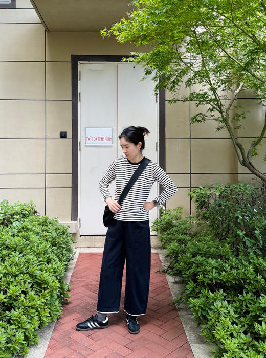 春秋-不可或缺的宝藏 色织条纹长袖T【包邮+三天无理由退换】 商品图9