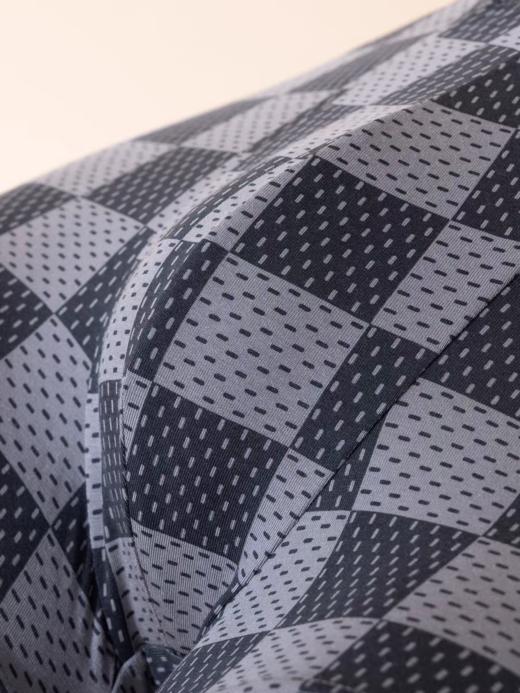 【经典棋盘格莫代尔】SCHIESSER德国舒雅男士莫代尔内裤款印花亲肤透气中腰平角底裤39/25523T 商品图4